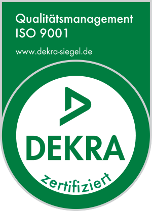 DEKRA ISO 9001 Plakette